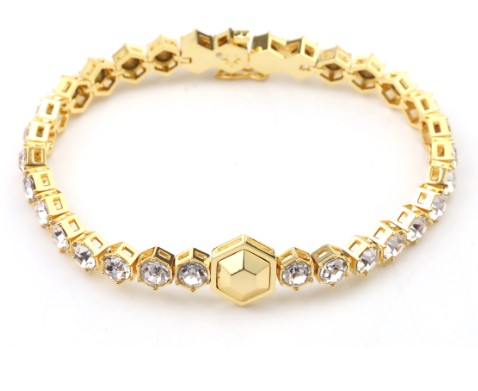 Good Angles Hexagon Tennis Bracelet